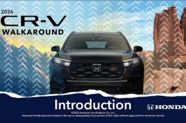 2026 CR-V Walkaround