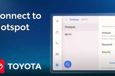 How To: Enable Wi-Fi Hotspot on Toyota's Audio Multimedia System | Toyota