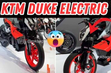 KTM E Duke Electric Bike Launch In 2026 | Bajaj Will Manufacture KTM E Duke in India
