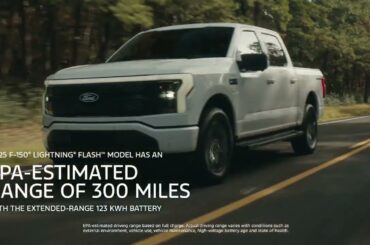 The 2025 Ford F-150® Lightning® Flash™ Model | Bring More Than Just the Essentials