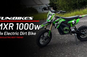 FunBikes MXR 1000w 36v MX Electric Dirt Bike | The Ultimate Kids' Toy!