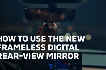 2025 Mitsubishi Outlander New Features - Frameless Digital Rear-View Mirror | Mitsubishi Motors