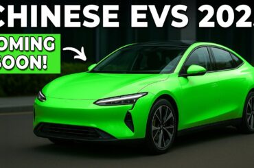 10 Chinese Electric Cars Coming in 2025