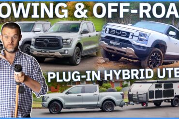 BYD Shark 6 vs GWM Cannon Alpha PHEV | Plug-in Hybrid Ute Comparison
