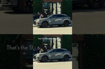 A car that doesn’t make you feel recognized is a car that stops short of amazing. #LexusRX