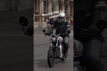Maeving RM1S electric motorcycle in London #evmotorcycle #maeving #ev #motorcycle