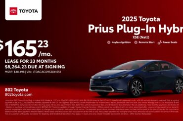 Toyota Prius Plug-In Hybrid 06/01/2025 5593627