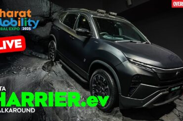 Tata Harrier.ev Walkaround from Auto Expo 2025 | Launch Today | OVERDRIVE