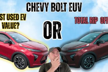 Is The Chevy Bolt EUV a Value? Used Electric Vehicles Are Selling Fast!