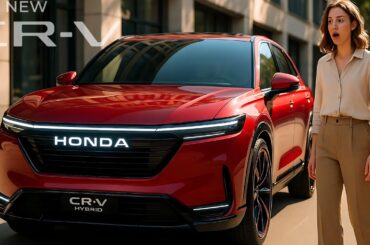 2026 Honda CR-V Hybrid - Stunning New Design and Features You Must See!