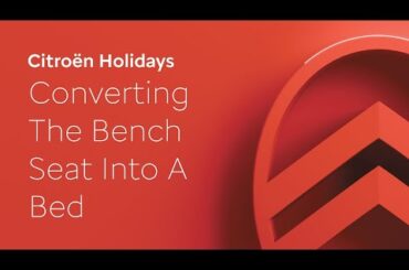 Converting the Bench Seat Into a Bed - Citroën Holidays Camper Walkaround