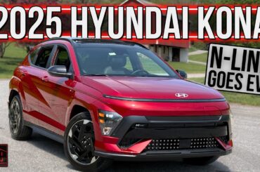 The 2025 Hyundai Kona N-Line Is An Affordable Small Sporty SUV That Is Discreetly Electric