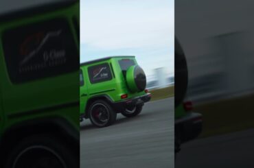 Rolling heavy with horsepower at the G-Class Experience Center, Graz. | #shorts