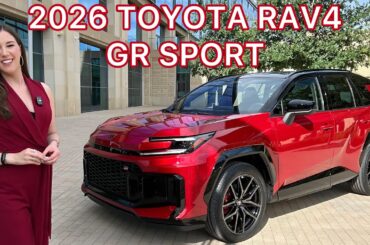 FIRST-EVER, ALL-NEW 2026 TOYOTA RAV4 GR SPORT! Sexy, Sporty, GR Handling & PHEV With 320 HP!
