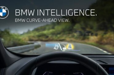 BMW Intelligence | BMW Curve-Ahead View.