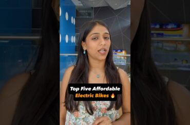 Top 5 Affordable Electric Bikes #shorts