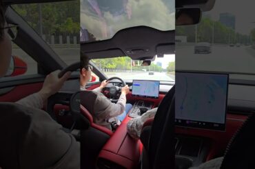 Xiaomi Electric Car SU7 Review In Guangzhou China #caraccessories #electriccar #xiaomi #china