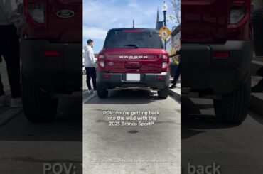 Bronco Sport: Views From Behind the Wheel