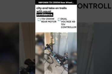 cheapest electric bicycle conversion kit 72V 2000W Rear Wheel Motor #ebike a#electricbicycle #mtb