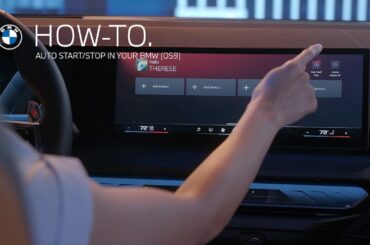 How To Control Auto Start/Stop in Your BMW (OS 9)