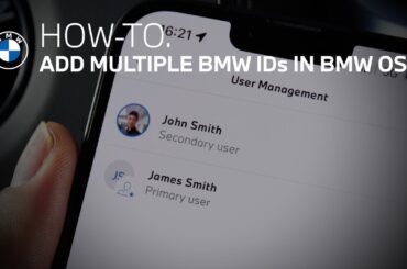 How To Add Multiple BMW IDs In BMW OS 7 | BMW How-To