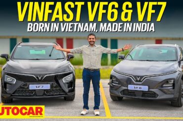Vinfast VF6 and VF7 review: Feature packed EVs from Vietnam | First Drive | Autocar India