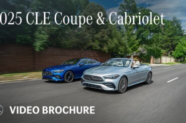 The All-New CLE 450 Cabriolet and Coupe | Video Brochure