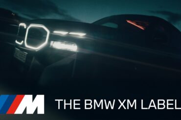 THE BMW XM LABEL.