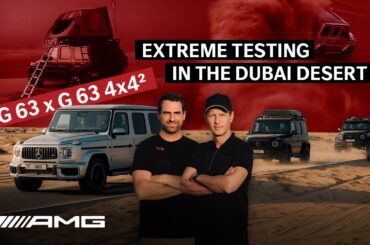 INSIDE AMG – Driving the G 63 through the Extremes of the Dubai Desert