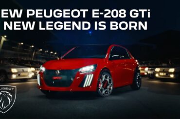 New Peugeot E-208GTi | A New Legend is Born