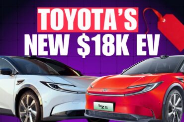 Toyota’s $18K EV: The bZ5 gets BYD Blade battery and 630km range