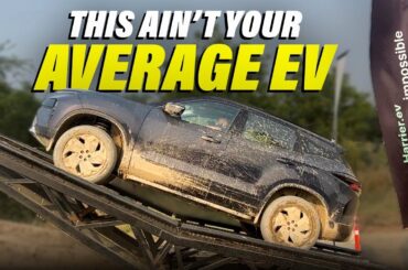 Off-Roading In Tata Harrier EV - Best Indian EV? | @MotorBeam