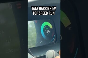 Thoughts on the Tata Harrier EV's top speed? #PowerDrift #Tata #TataEV #TataHarrierEV #QuadDay