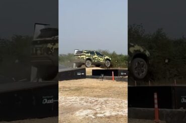 Tata Harrier.ev Airborne! | @MotorBeam