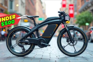 30 Hottest Budget Electric Bikes on Amazon Under $500 (2025)