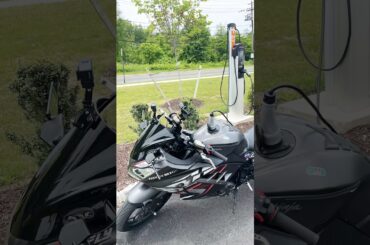 Ev charging Chinese electric motorcycle fast charge longe range RZ ninja