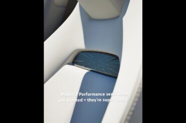 Model 3 Performance seats