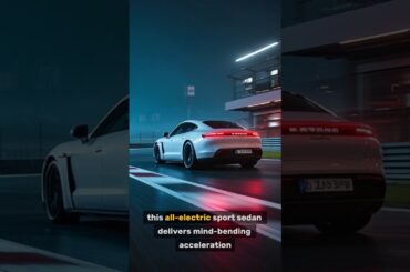 Porsche Taycan: Porsche's Electric Sport Sedan Revolution #porche #taycan #ev #electric #car