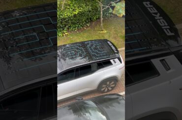 Is this the future? Solar Panel on the roof of an electric car - did you know this existed?