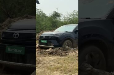 Tata Harrier EV AWD Slush Off-Road | @MotorBeam