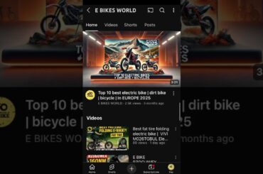 WELCOME TO World of E bike Promo  #automobile #ebikes #mtb #mtbreview #electricbicycle #ebike #