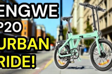 The Perfect Folding E-Bike For The City // Engwe P20