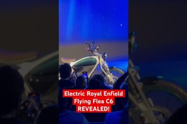 Royal Enfield first electric motorcycle REVEALED! #electricvehicle #royalenfield
