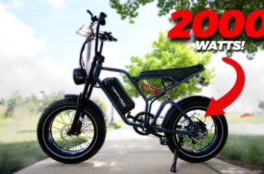 I Bought The CHEAPEST 2000W E-Bike.. | HappyRun G60 Pro Unboxing And Review
