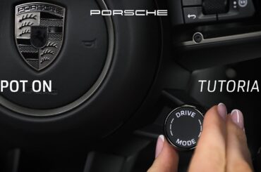 How to use the drive mode switch in the all-electric Macan | Tutorial | Spot On