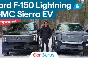 Which Electric Pickup Truck is Better? | 2025 Ford F-150 Lightning vs. 2025 GMC Sierra EV
