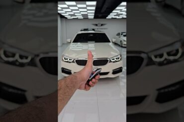 BMW 530E Plug-in Hybrid 2018. ASMR