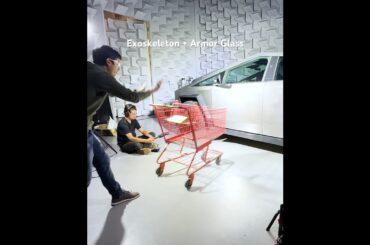 Shopping cart vs Cybertruck