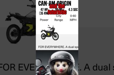 Can-Am Goes Electric with Origin & Pulse Motorcycles