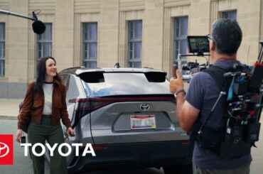 Lois Lane in The Fast Lane | Electric Performance: The Toyota bZ in SUPERMAN | Toyota